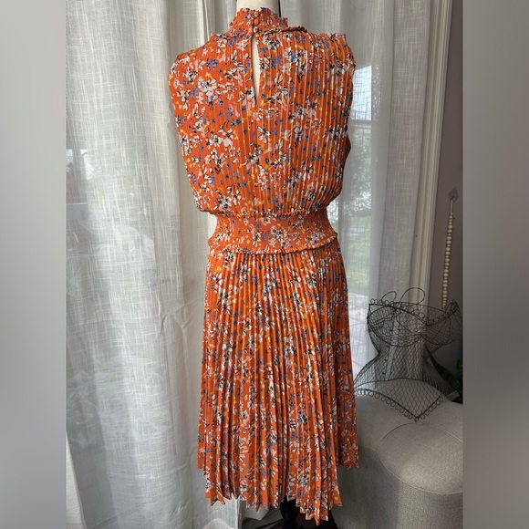 🍑 Nanette Lepore fit & flare midi dress 14 - Picture 5 of 13